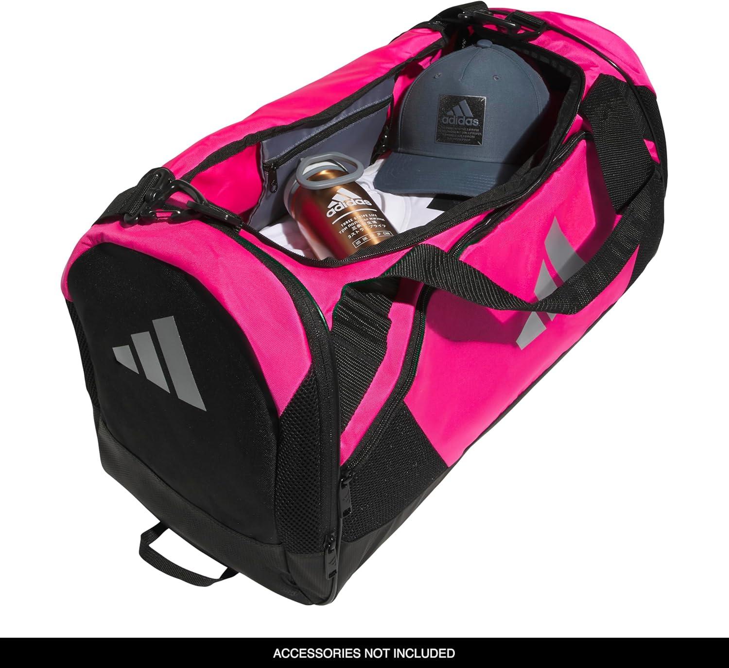 imageadidas Unisex Team Issue Sports Duffel Bag for Men and WomenShock Pink2