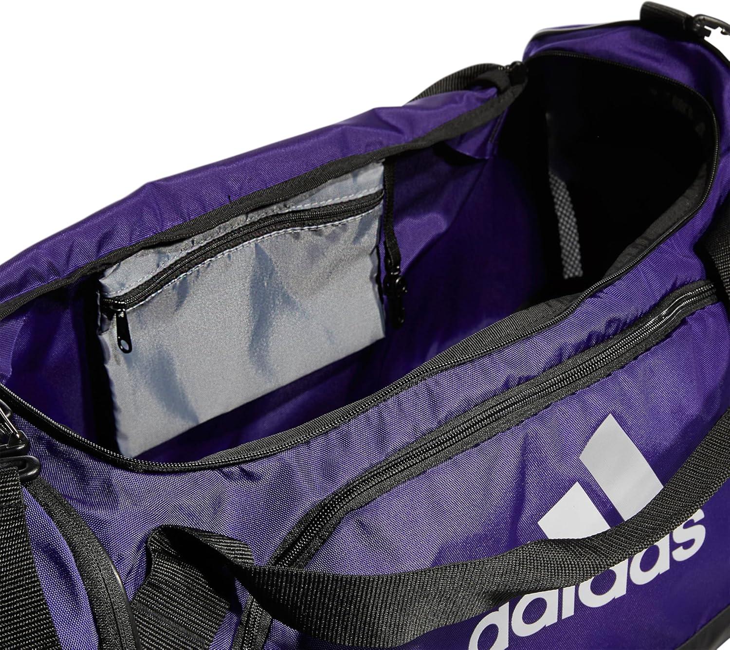 imageadidas Unisex Team Issue Sports Duffel Bag for Men and WomenTeam Collegiate Purple