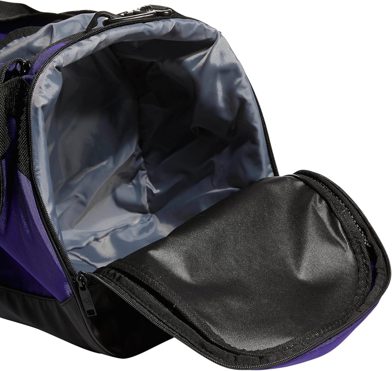 imageadidas Unisex Team Issue Sports Duffel Bag for Men and WomenTeam Collegiate Purple