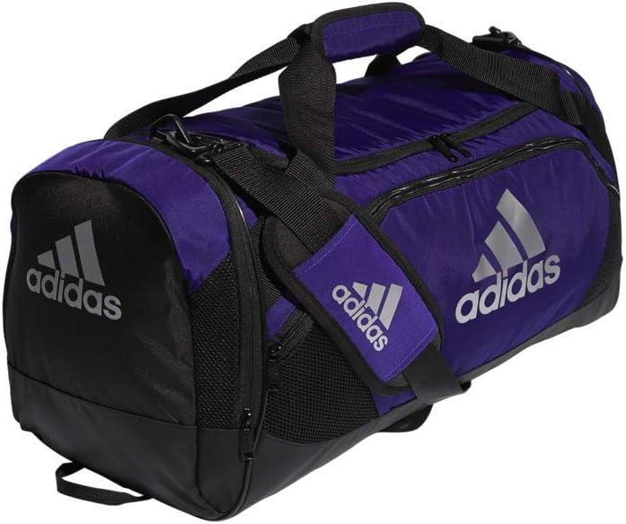 imageadidas Unisex Team Issue Sports Duffel Bag for Men and WomenTeam Collegiate Purple