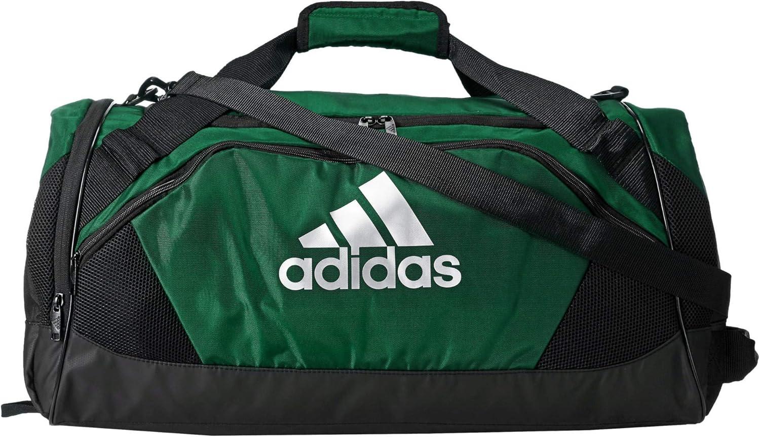 imageadidas Unisex Team Issue Sports Duffel Bag for Men and WomenTeam Dark Green