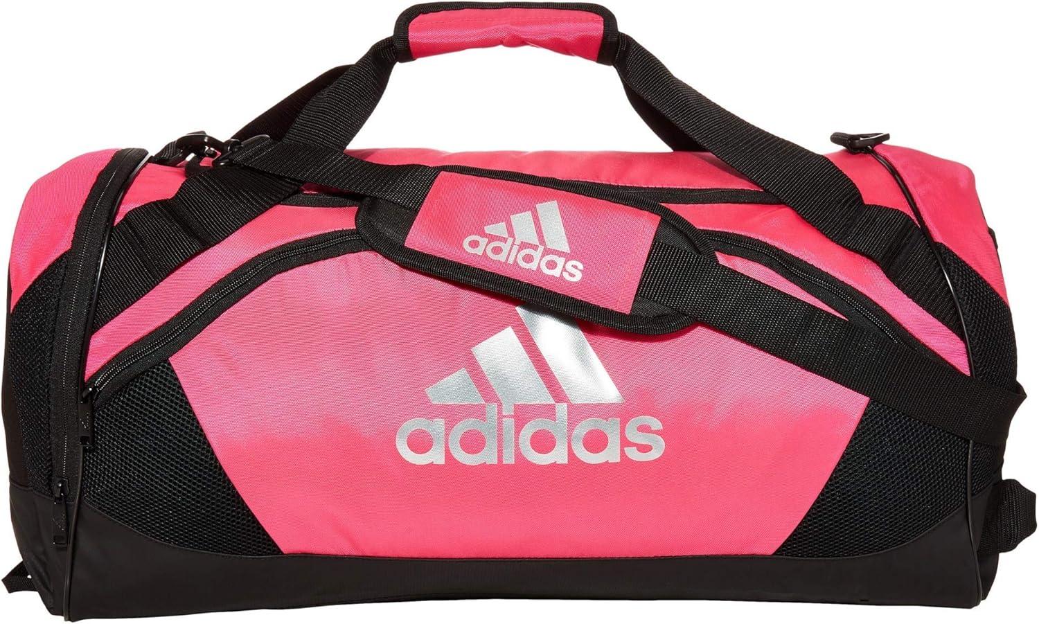 imageadidas Unisex Team Issue Sports Duffel Bag for Men and WomenTeam Shock Pink