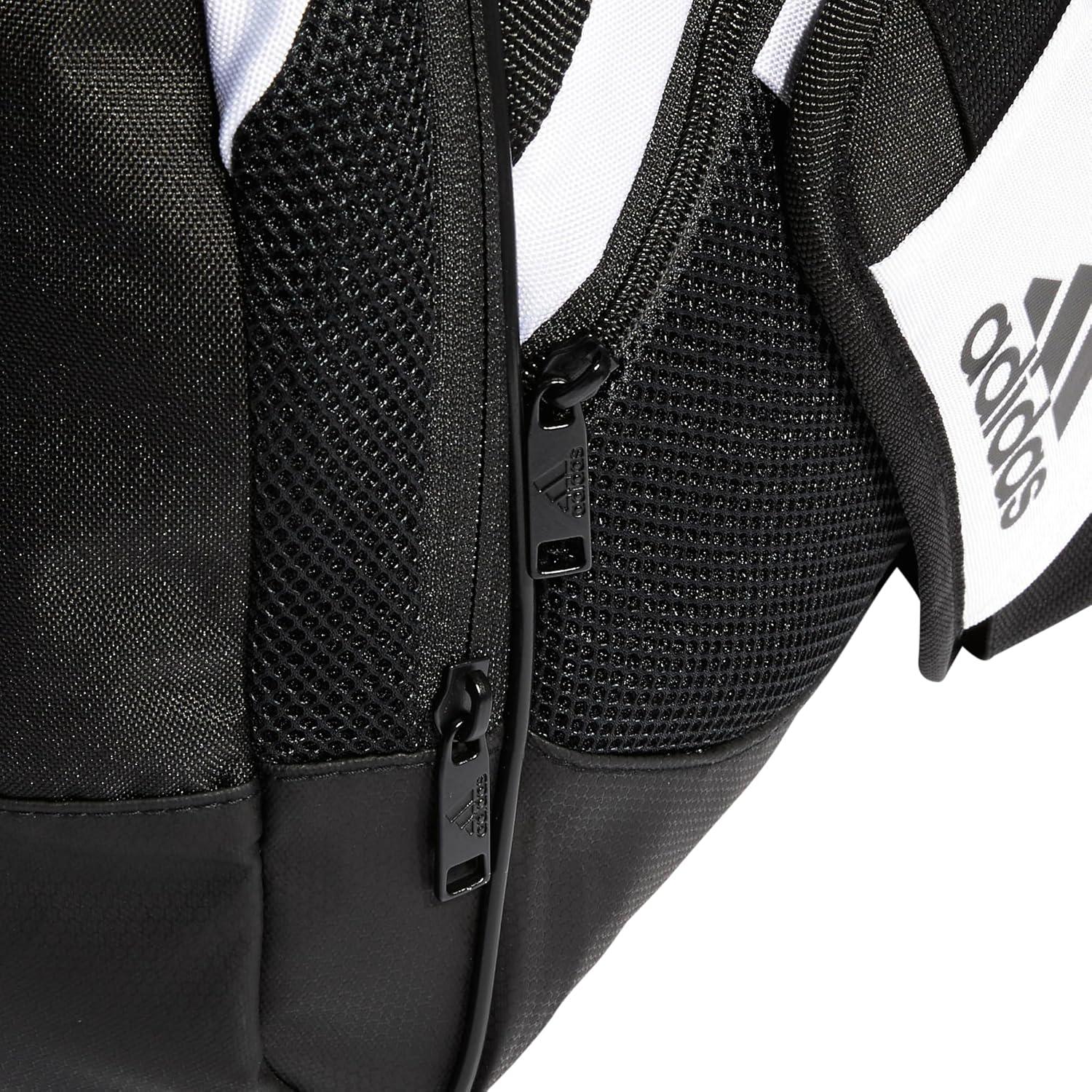 imageadidas Unisex Team Issue Sports Duffel Bag for Men and WomenWhite