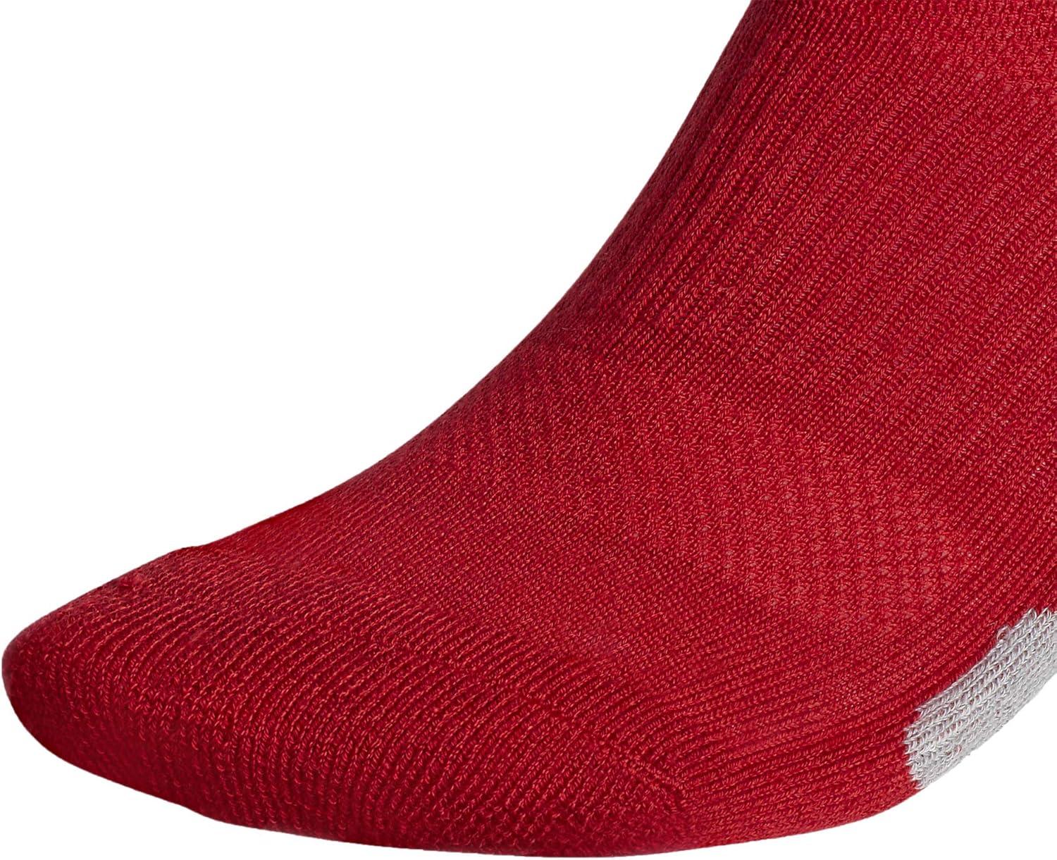 imageadidas Unisex Utility All Sport Compression Socks Sports Socks for Men Women Youth Boys and Girls NCAA Compliant 1PackTeam Power RedLight Onix GreyWhite