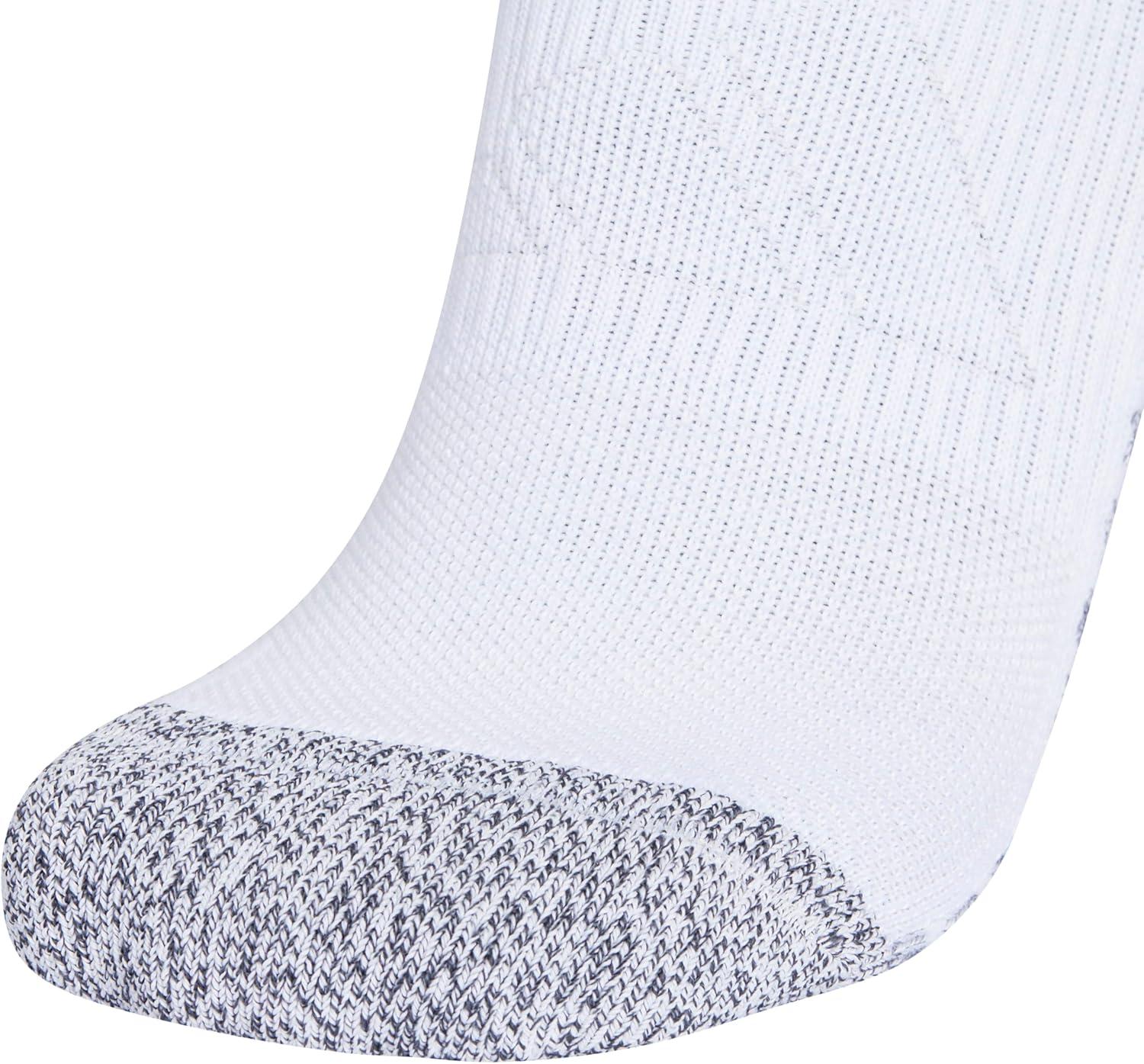 imageadidas Unisex adizero Football Socks 1 pair cushioned overtheknee long fit for men womenWhiteBlack 20