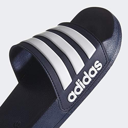 imageadidas UnisexAdult Adilette SlidesCollegiate NavyWhiteCollegiate Navy