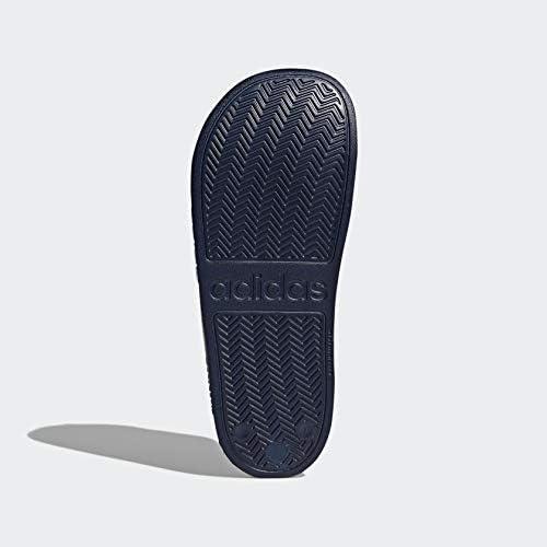 imageadidas UnisexAdult Adilette SlidesCollegiate NavyWhiteCollegiate Navy