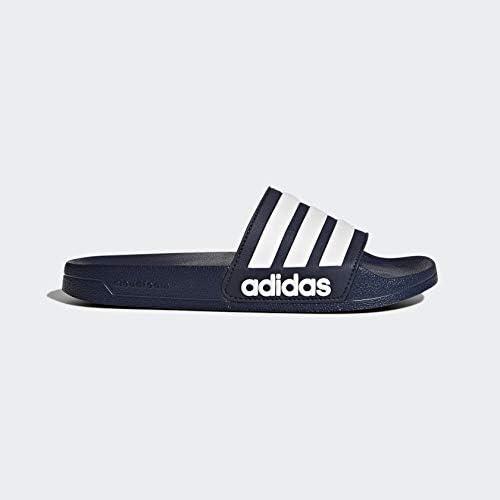 imageadidas UnisexAdult Adilette SlidesCollegiate NavyWhiteCollegiate Navy