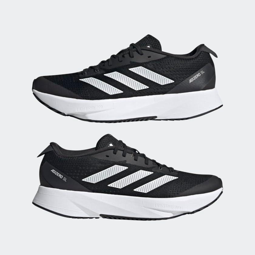 imageadidas Womens Adizero Sl Running ShoesBlackWhiteCarbon