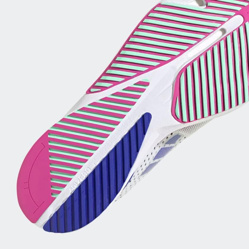 imageadidas Womens Adizero Sl Running ShoesCloud WhiteLucid BlueLucid Fuchsia