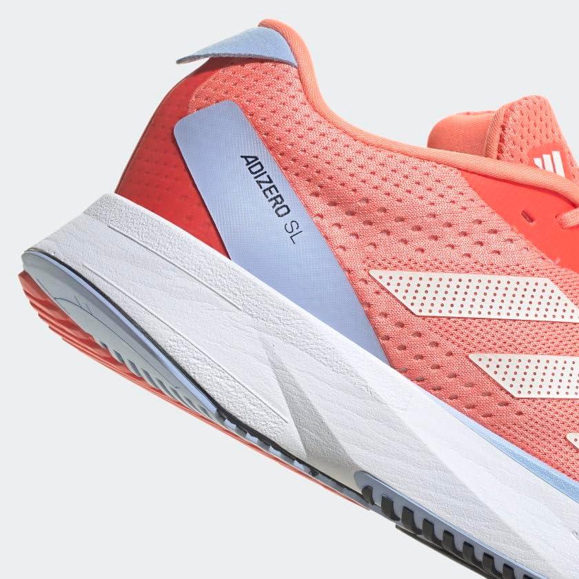 imageadidas Womens Adizero Sl Running ShoesCoral FusionWhite TintSolar Red