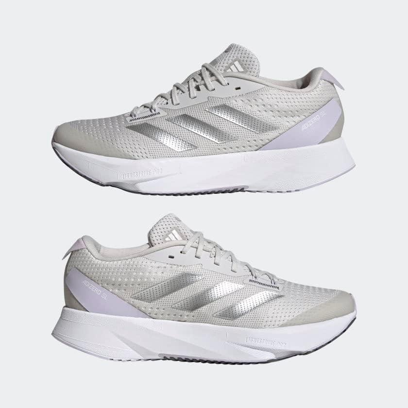 imageadidas Womens Adizero Sl Running ShoesGreySilver MetallicSilver Dawn