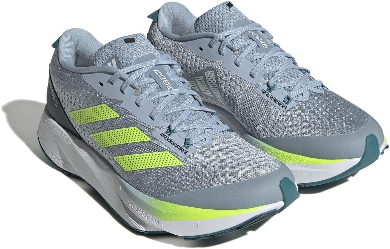 imageadidas Womens Adizero Sl Running ShoesWonder Blue Lucid Lemon Arctic Night