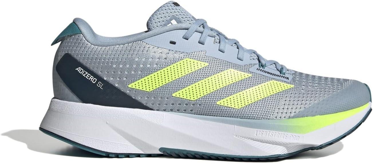 imageadidas Womens Adizero Sl Running ShoesWonder Blue Lucid Lemon Arctic Night