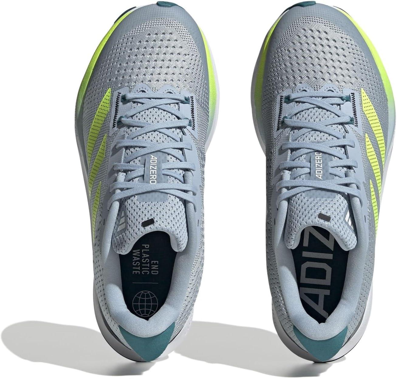 imageadidas Womens Adizero Sl Running ShoesWonder Blue Lucid Lemon Arctic Night