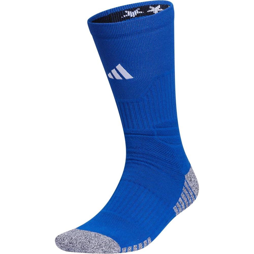 imageadidas 5Star Football Crew Socks for Mens and Womens Sports Soccer Volleyball 1PackRoyal BlueWhite20