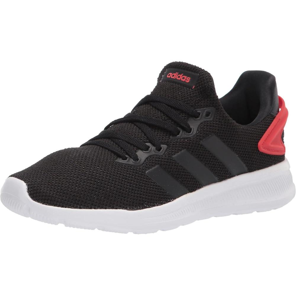 imageadidas Mens Lite Racer 20 Running ShoesCore BlackCore BlackVivid Red
