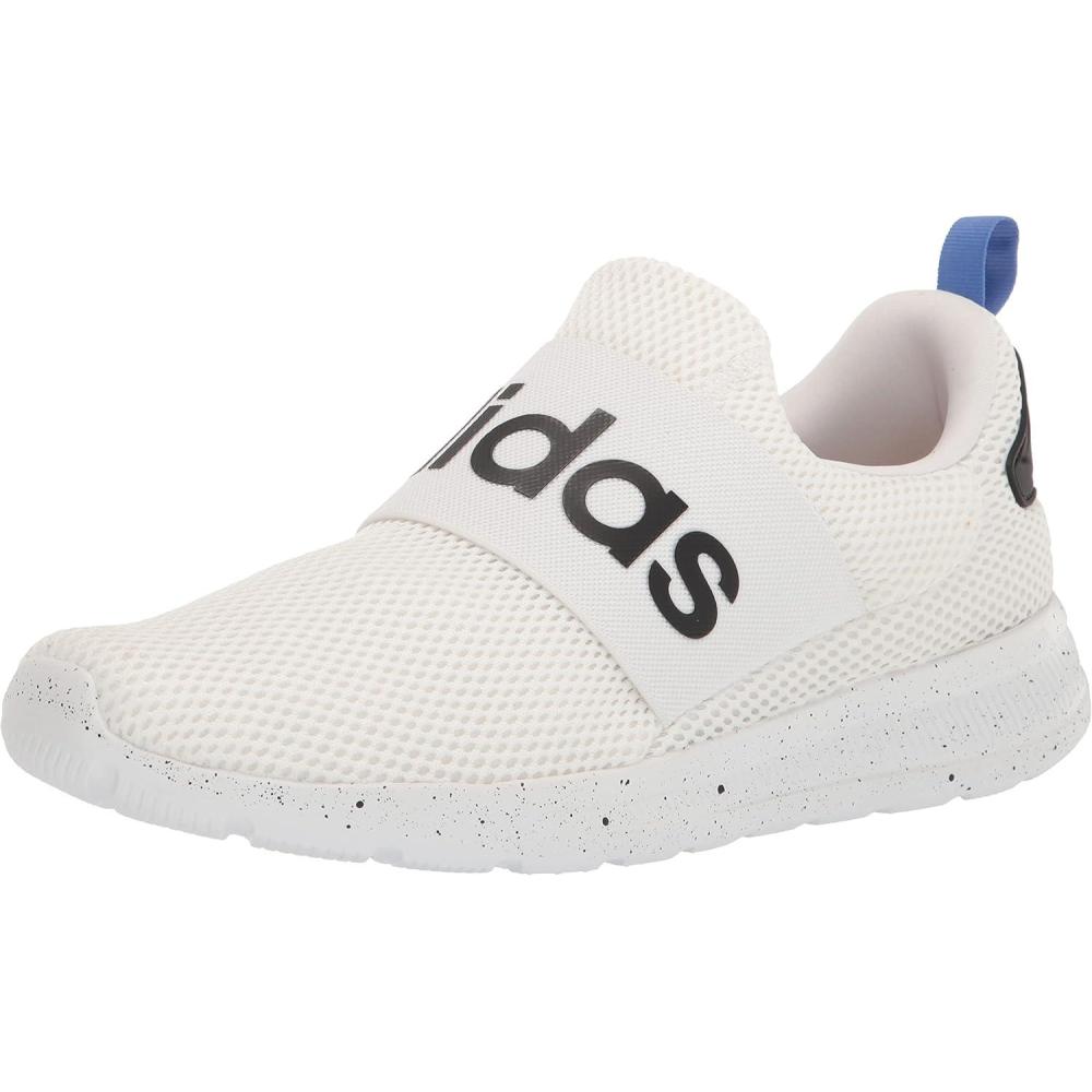 imageadidas Mens Lite Racer Adapt 40 Running ShoeCore WhiteWhiteBlack