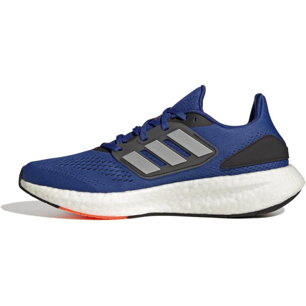 imageadidas Mens Pureboost 22 ShoesTeam Royal BlueMatte SilverBlack