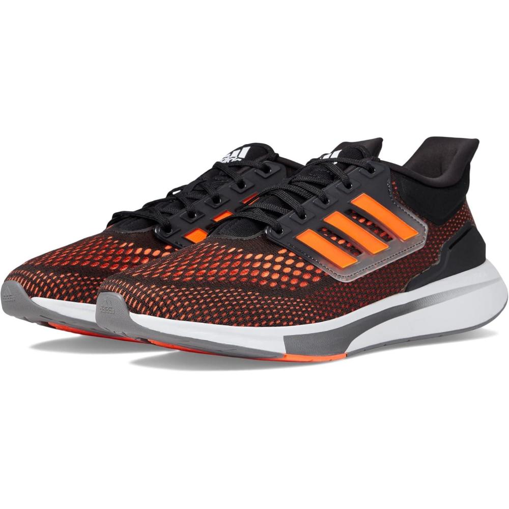 imageadidas Mens Pureboost ZG M ShoesBlackSolar OrangeIron Metallic