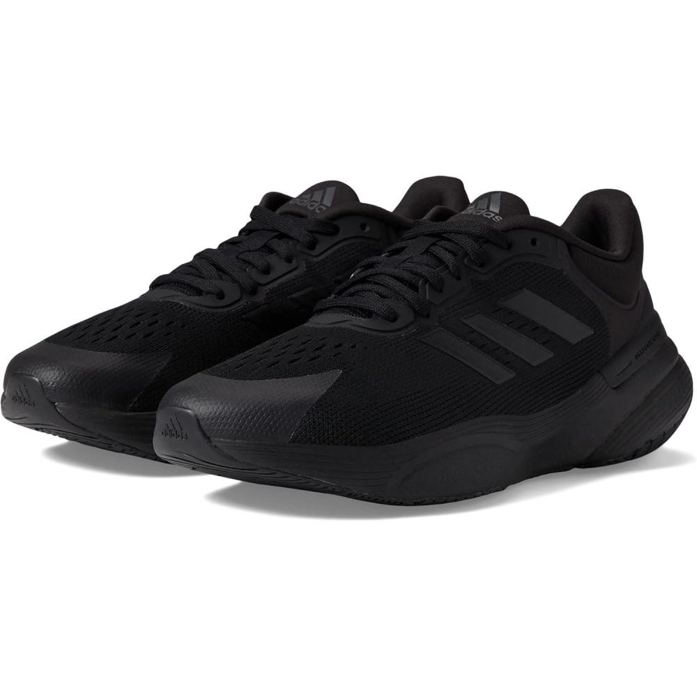imageadidas Mens Response Super 30Running ShoeBlackBlackWhite