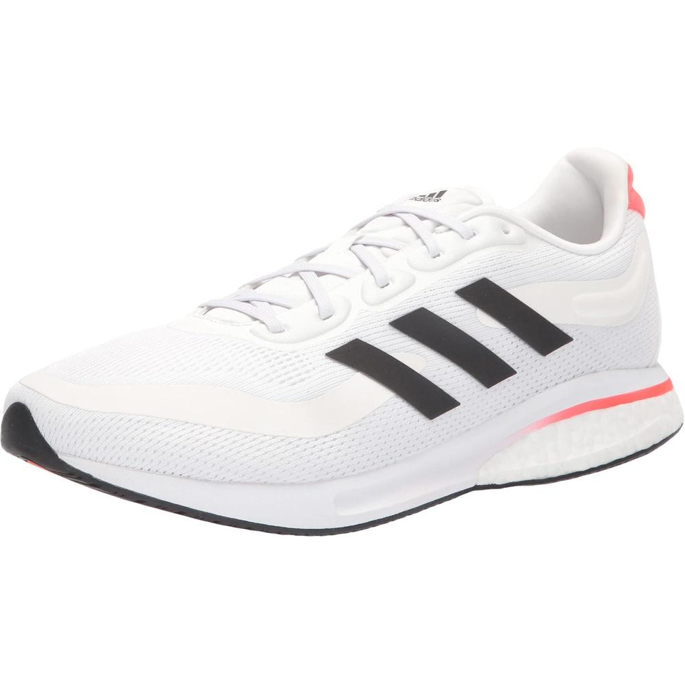 imageadidas Mens Supernova  ShoesWhiteBlackSolar Red