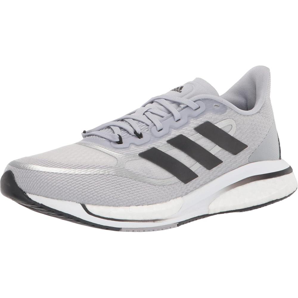 imageadidas Mens Supernova Running ShoeHalo SilverBlackMatte Silver