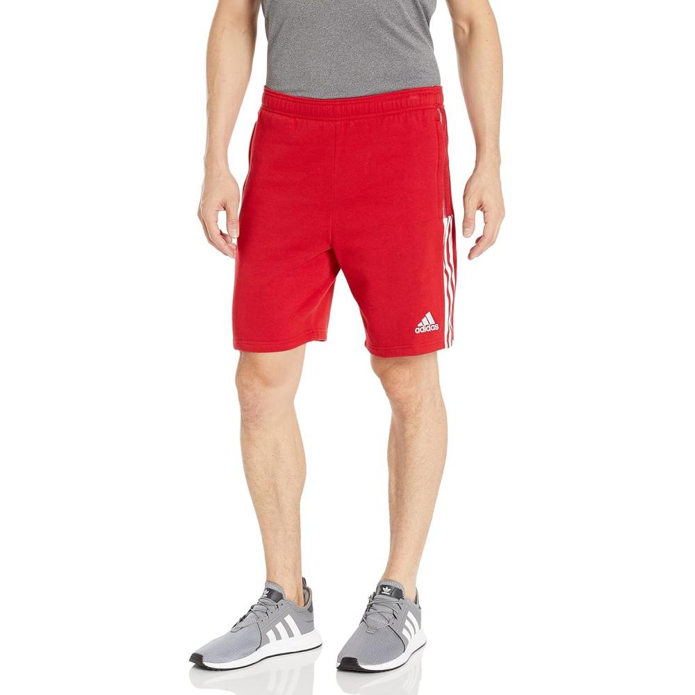 imageadidas Mens Tiro 21 Sweat ShortsTeam Power RedWhite