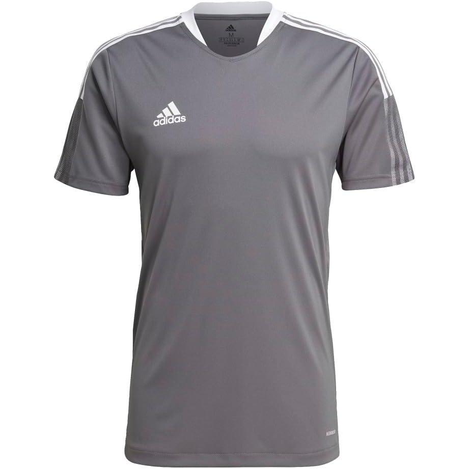 imageadidas Mens Tiro 21 Training JerseyTeam Grey Four