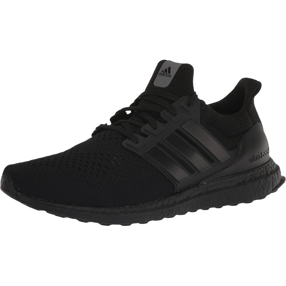 imageadidas Mens Ultraboost 10 Running ShoeBlackBlackBeam Green