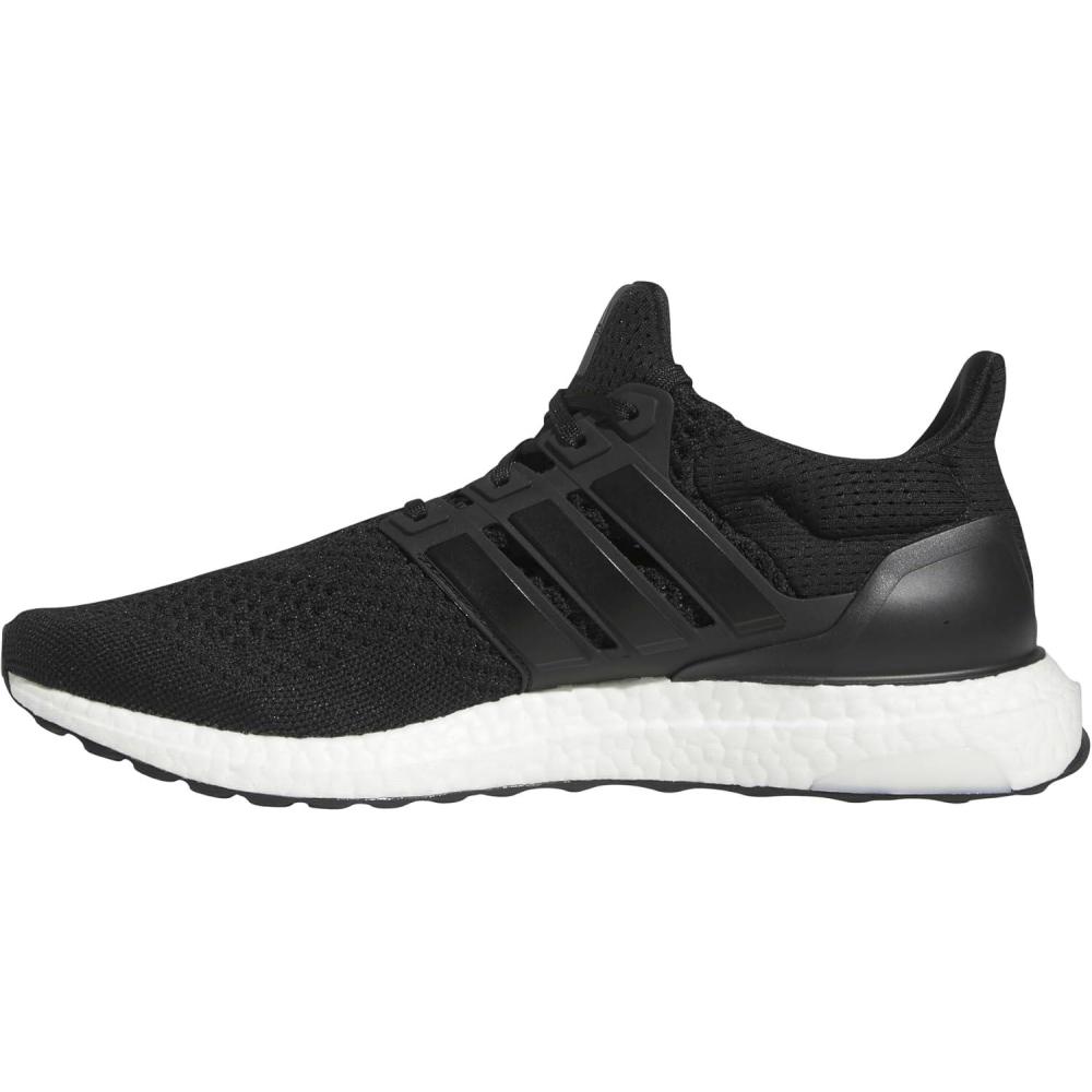 imageadidas Mens Ultraboost 10 Running ShoeBlackWhiteBeam Green