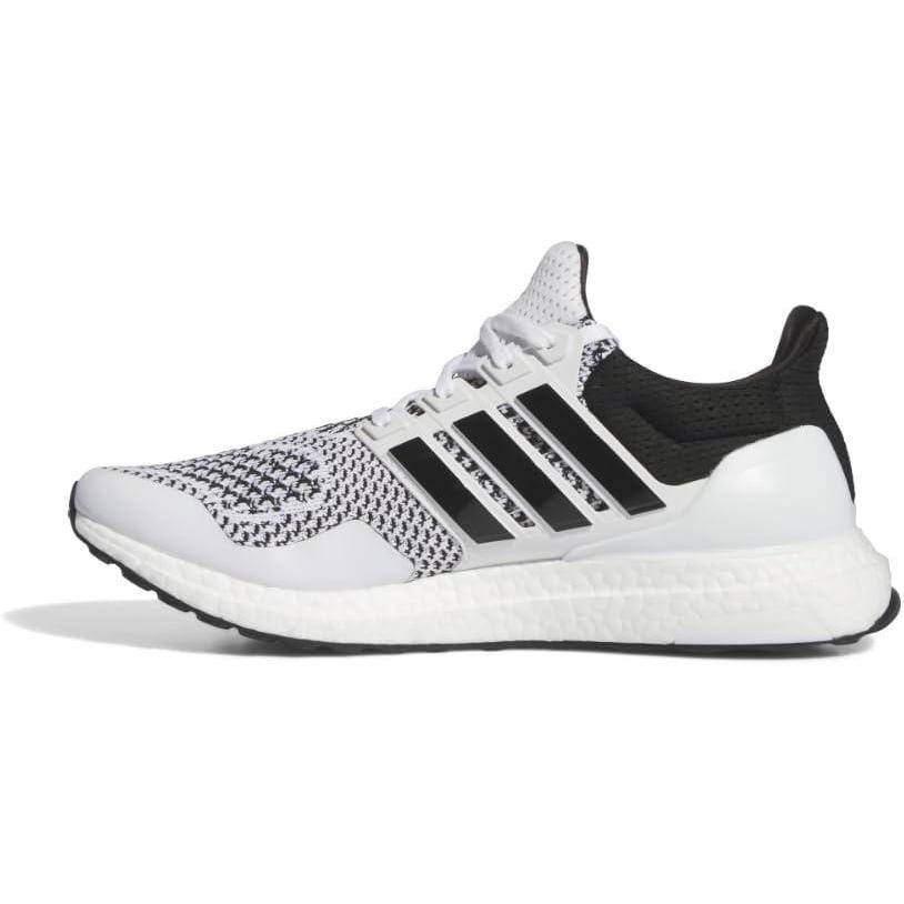 imageadidas Mens Ultraboost 10 Running ShoeWhiteBlackIron Metallic