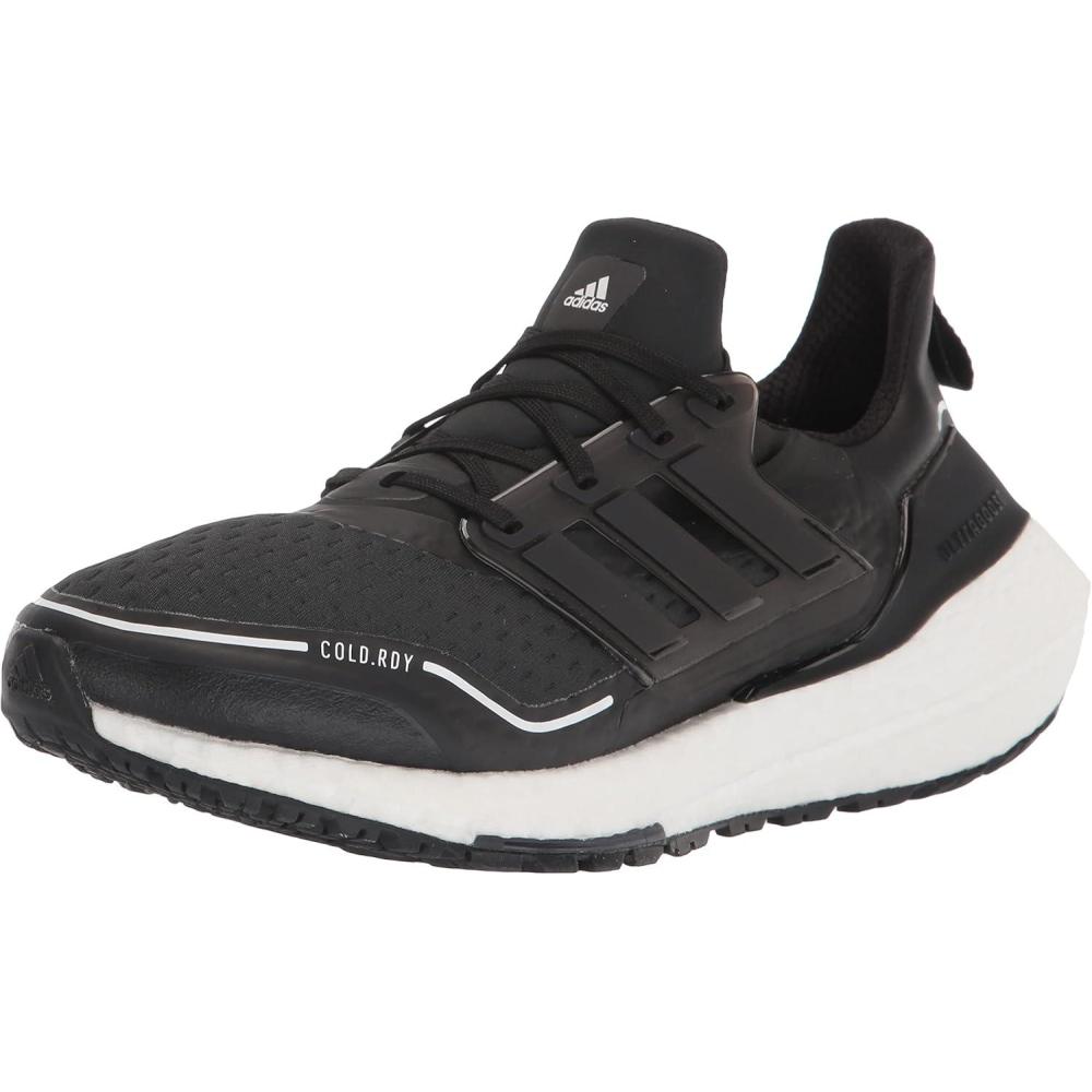 imageadidas Mens Ultraboost 21 ShoesBlackBlackCarbon