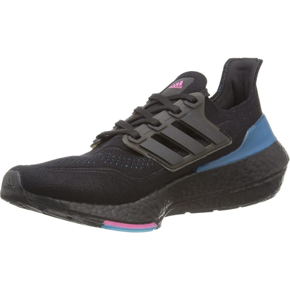 imageadidas Mens Ultraboost 21 ShoesCore Black Carboctive Teal