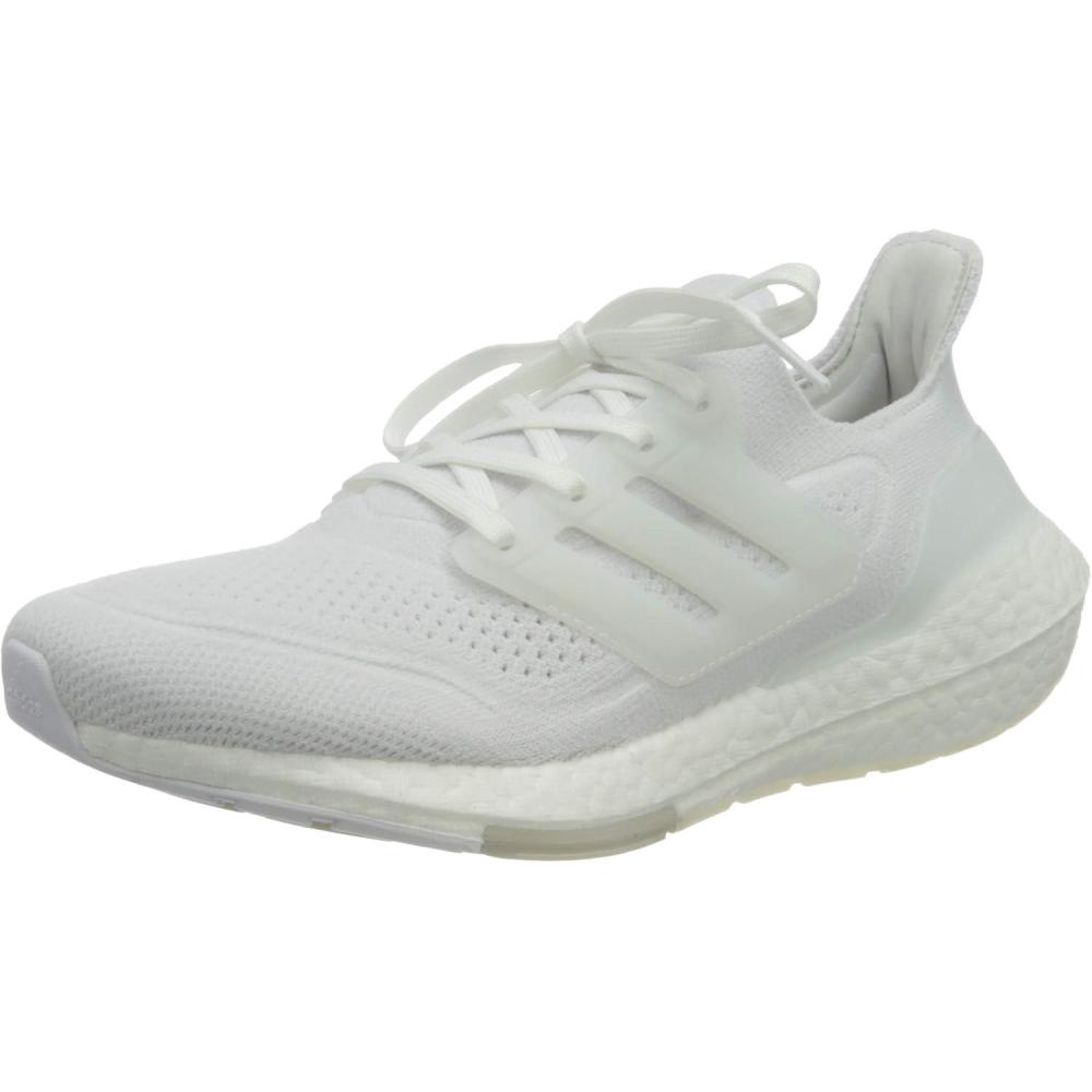 imageadidas Mens Ultraboost 21 ShoesFtwr White Ftwr White Grey Three