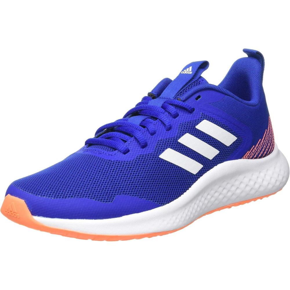 imageadidas Mens Ultraboost 21 ShoesTeam Royal Blue Ftwr White Screaming Orange