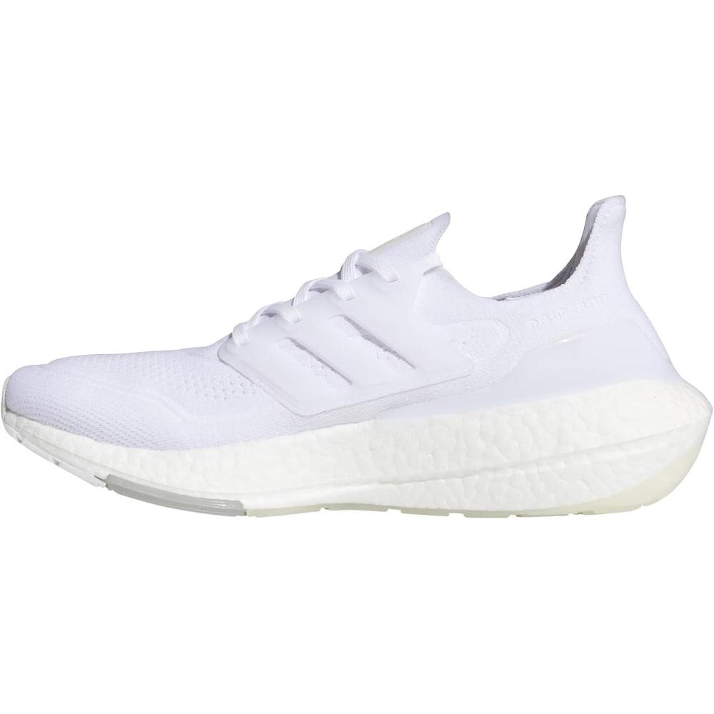 imageadidas Mens Ultraboost 21 ShoesWhiteWhiteGrey