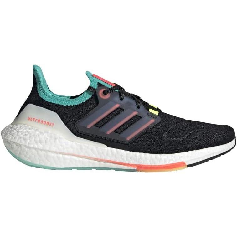 imageadidas Mens Ultraboost 22 HeatRdy Running ShoesCore BlackTurboMint Rush
