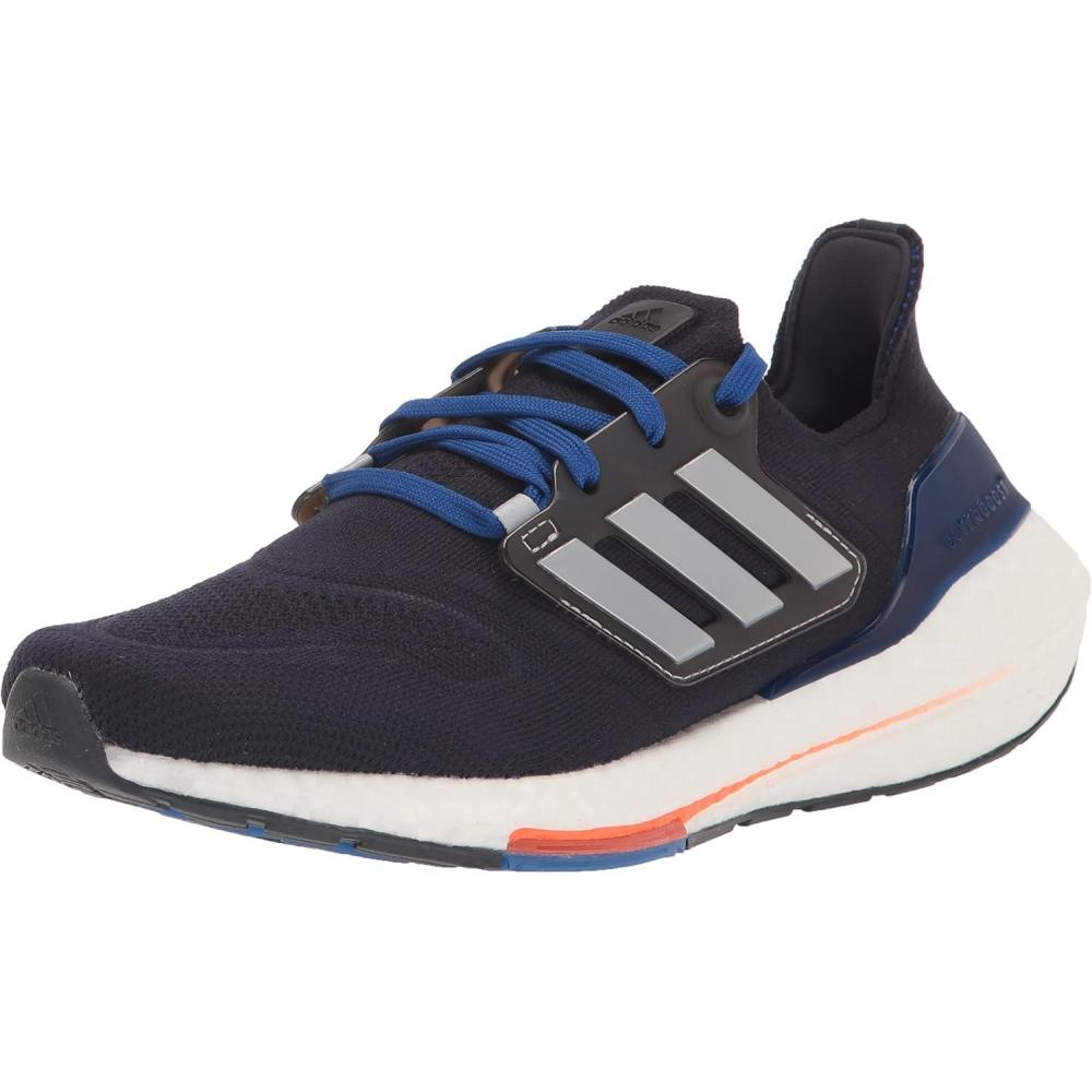 imageadidas Mens Ultraboost 22 HeatRdy Running ShoesInkSilver MetallicTeam Royal Blue