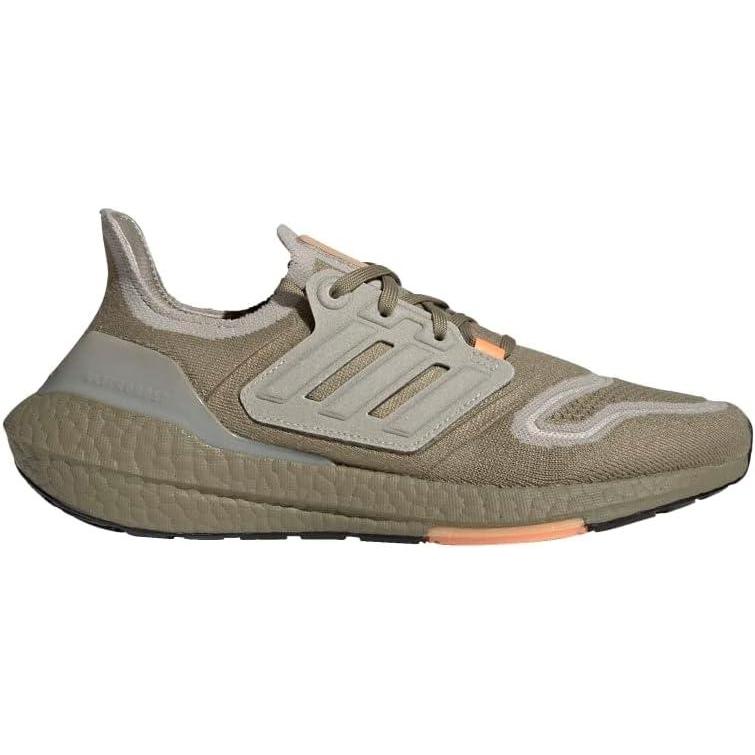 imageadidas Mens Ultraboost 22 HeatRdy Running ShoesOrbit GreenMetal GreyBeam Orange