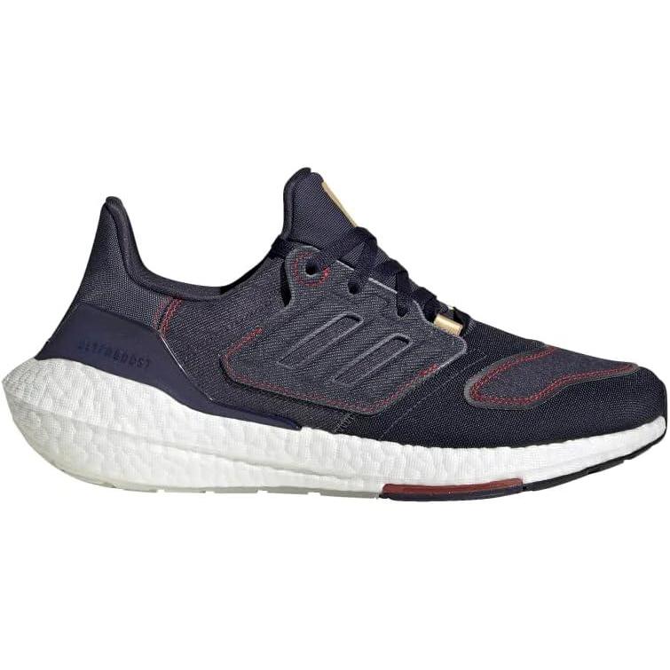 imageadidas Mens Ultraboost 22 HeatRdy Running ShoesShadow NavyShadow NavyVivid Red
