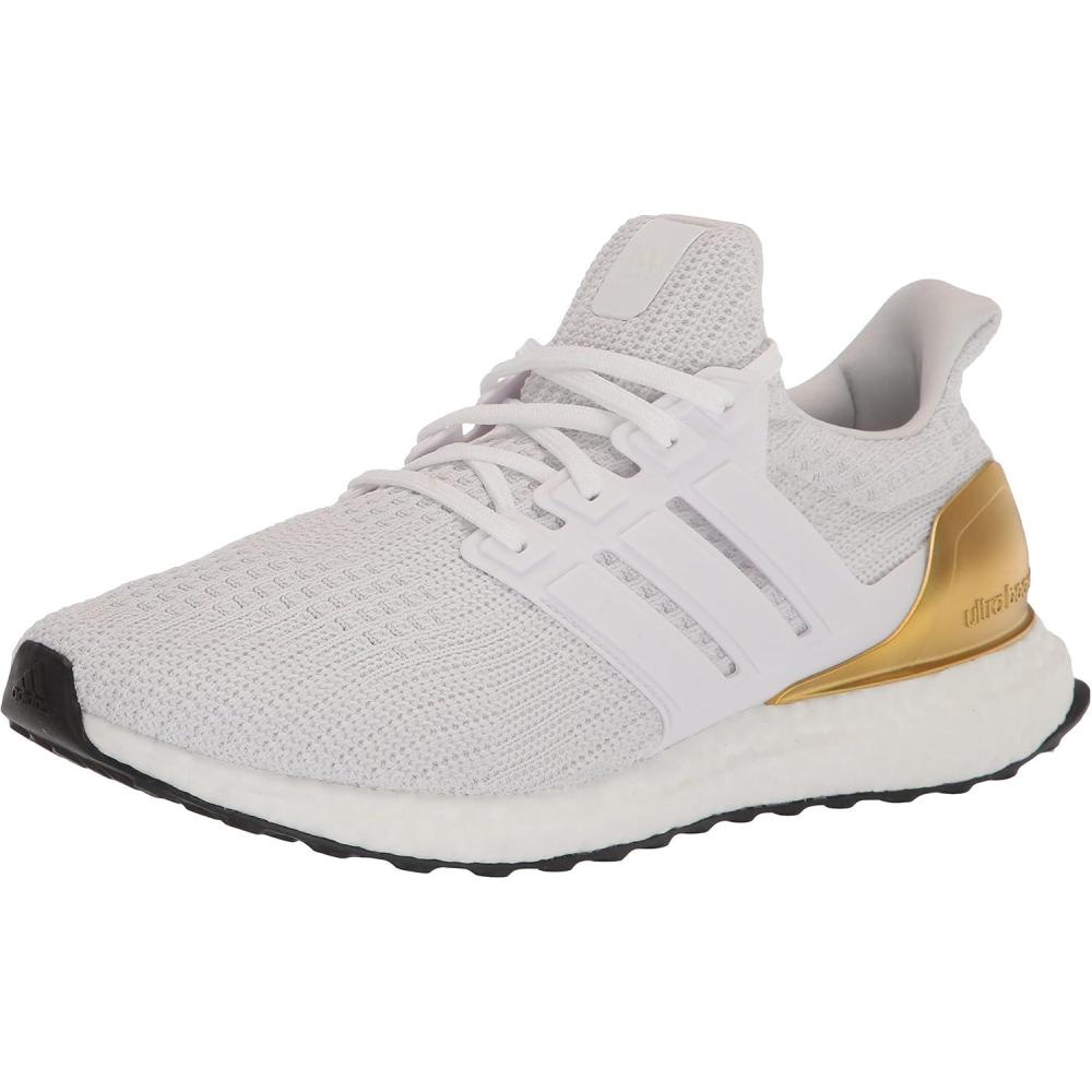 imageadidas Mens Ultraboost 40 DNA SneakersWhiteWhiteGold Metallic