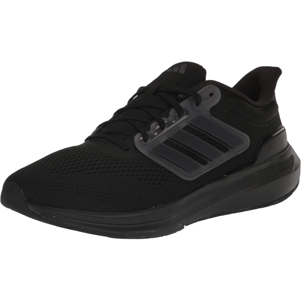 imageadidas Mens Ultrabounce Running ShoeBlackBlackCarbon