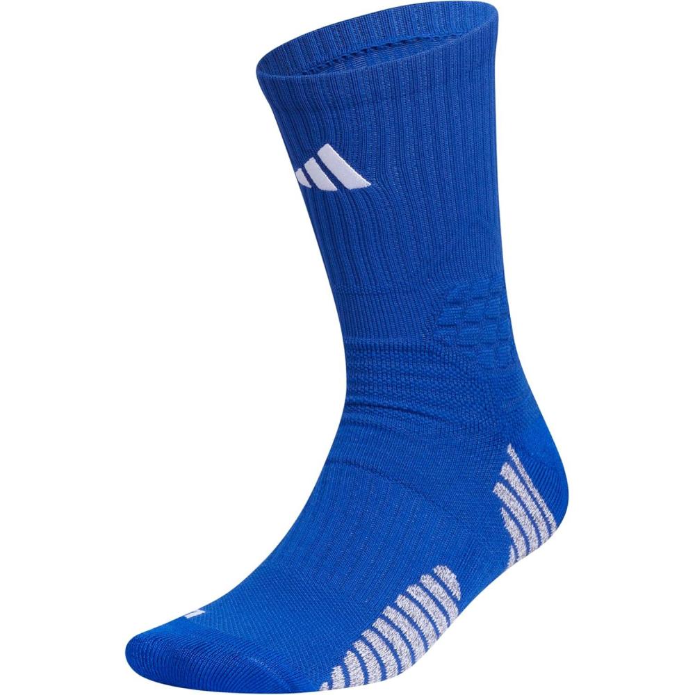 imageadidas Select Basketball Crew Socks 1 pair for team sports boys girls men womenRoyal BlueWhite2