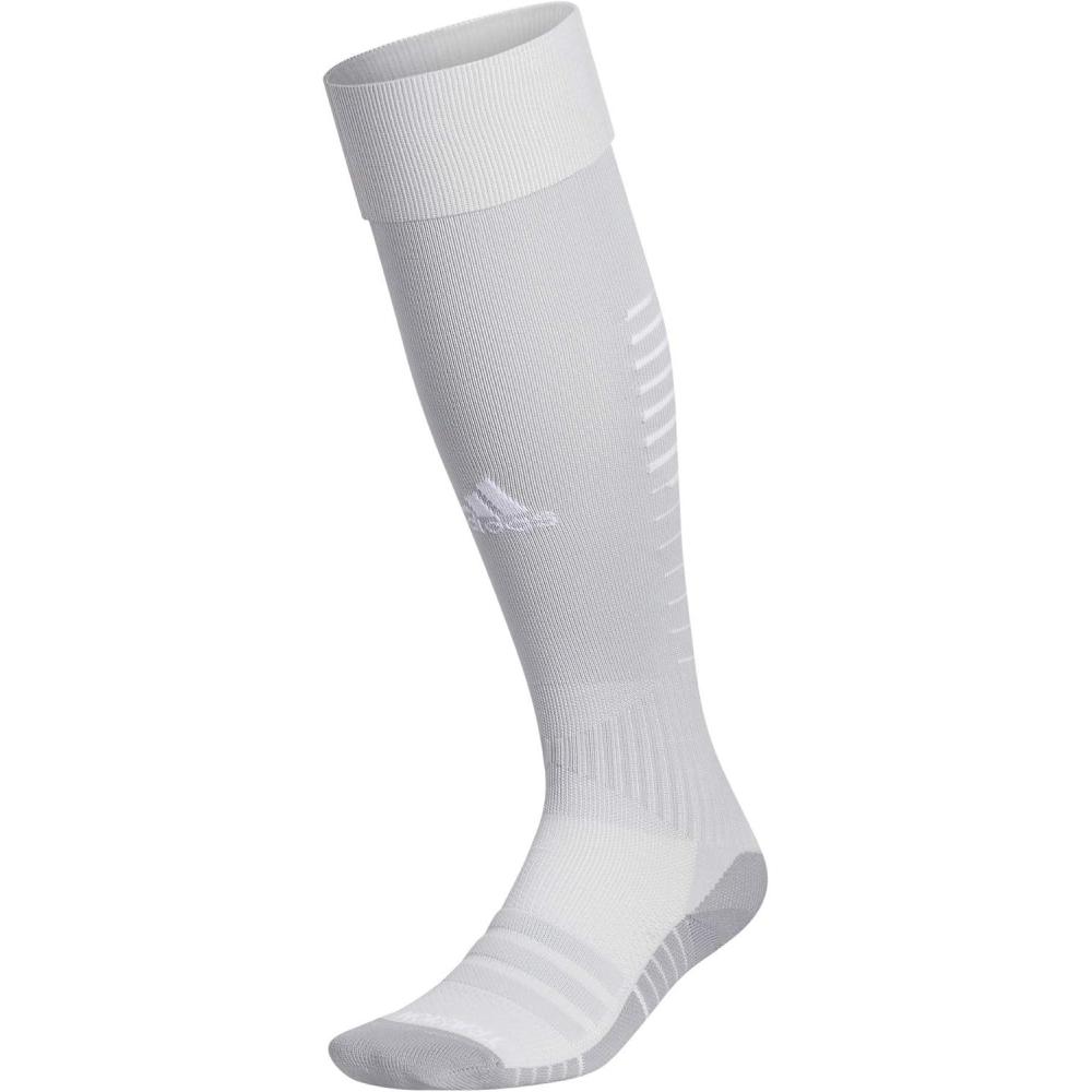 imageadidas Team Speed 2 Soccer Socks for Boys Girls Men and Women 1PairTeam Light GreyWhiteLight Onix Grey