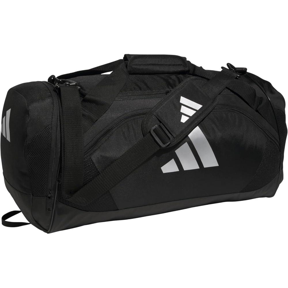 imageadidas Unisex Team Issue Sports Duffel Bag for Men and WomenBlackWhite2