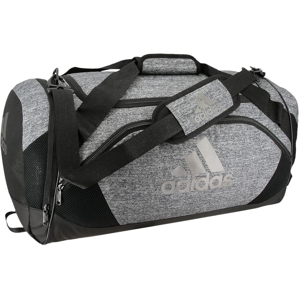 imageadidas Unisex Team Issue Sports Duffel Bag for Men and WomenJersey Onix Grey