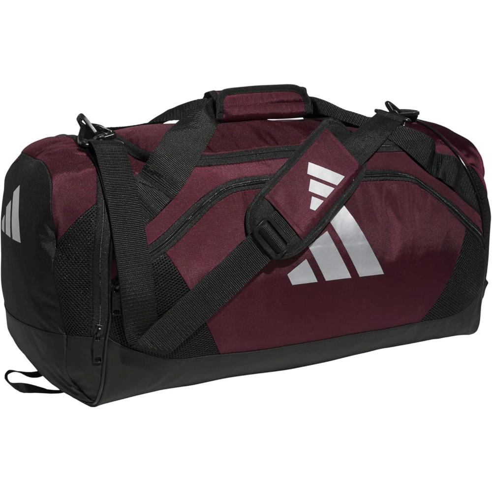 imageadidas Unisex Team Issue Sports Duffel Bag for Men and WomenMaroon2