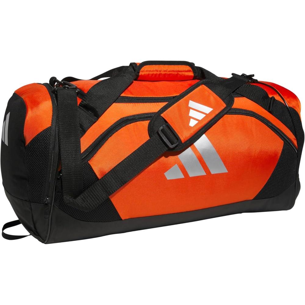imageadidas Unisex Team Issue Sports Duffel Bag for Men and WomenOrange2