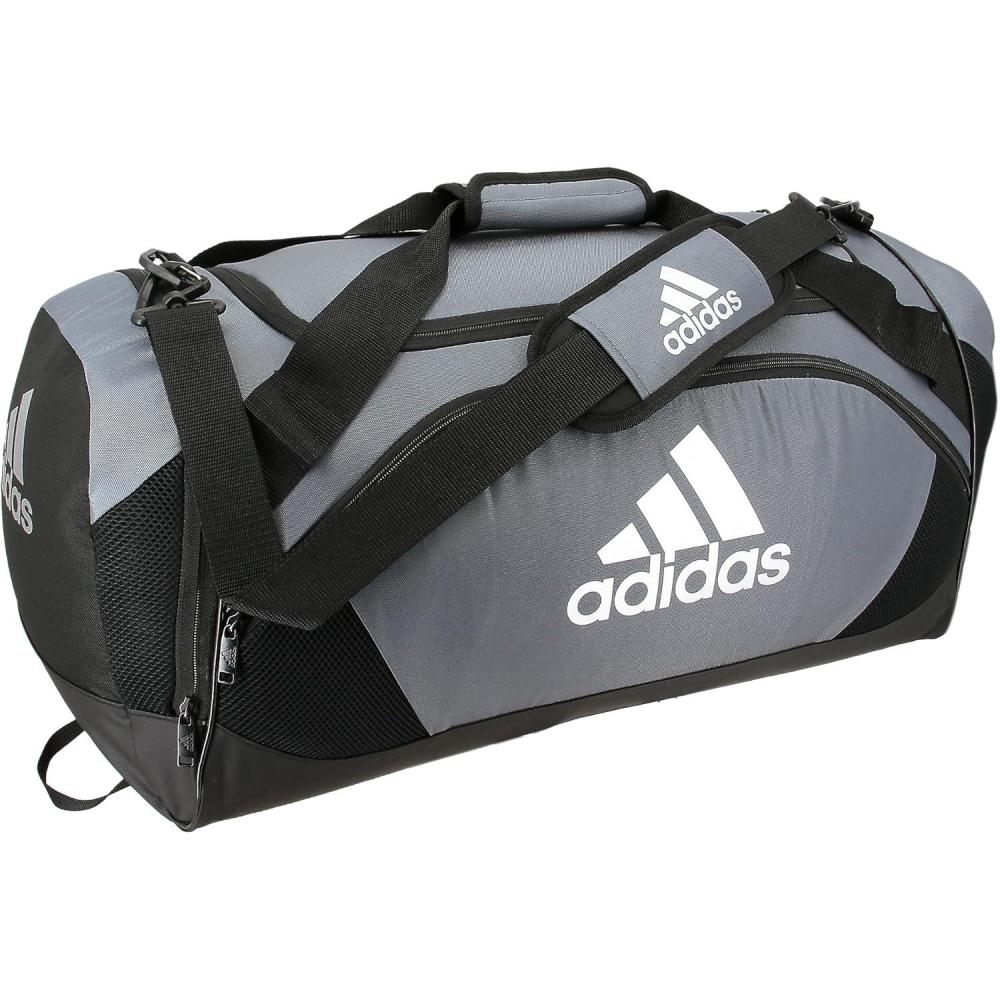imageadidas Unisex Team Issue Sports Duffel Bag for Men and WomenTeam Onix Grey